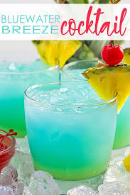 Bluewater Breeze Cocktail The Blond Cook Recipe In 2020 Sweet Alcoholic Drinks Mixed Drinks Alcohol Drinks With Pineapple Juice