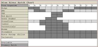 68 Competent Frying Pan River Hatch Chart