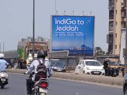 large ooh billboards in mumbai by indigo airlines hoardings in mumbai billboard indigo airlines jeddah