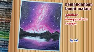 Skachat pemandangan sunset cara mudah menggambar dan mewarnai. Toni Art Galery Drawing With Oil Pastel Facebook