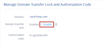 Domain locks prevent unauthorized domain transfers. How To Transfer My Domain Away From 1 1 To Etnhost Etnhost Com Knowledgebase