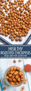 Healthy Roasted Chickpeas Recipe Salty Snacks Vegan Snacks Healthy Snacks Recipes