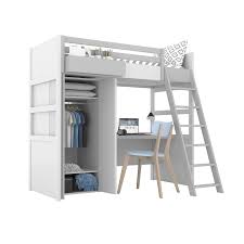 Fantasievolle und bunte kinderzimmermobel 50 ideen zum. Hochbett Mit Schrank Und Schreibtisch Simone 90x200cm Amilando Mobel