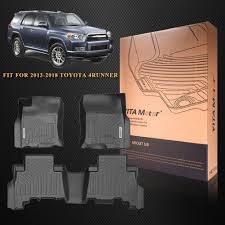 Already equally at home in the city or the country, your 4runner will meet all your specific needs with greater utility when you choose genuine accessories from toyota parts. Yitamotor Floor Mats For 20132018 Toyota 4runner 20142018 Lexus Gx460 Includes 1st And 2nd Row All Weather Toyota Lexus F Floor Liners Toyota 4runner 4runner