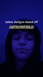 Travis Scott Hand Tattoo