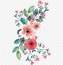 Blumenfruhlingshintergrund mit freiem platz fur text kopienraum. Banner Flower Wedding Moderner Vintager Watercolor Mit Blumen Kisse Png Image With Transparent Background Toppng