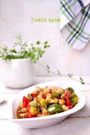 Tumis Ayam Paprika Tumis Ayam Resep Masakan Indonesia Tumis