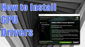 How To Install Nvidia Geforce Drivers Youtube