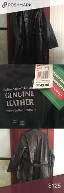 Men S Leather Coat New Size Xl Leather Coat Mens Leather Coats Genuine Leather Jackets