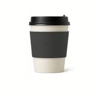 CCF Eco Friendly Disposable Corrugated Black Sleeve For Drink Cup - 1000  Pieces/Case