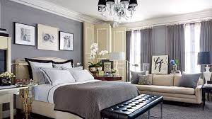 For a chic pink and gray bedroom, pair an upholstered gray bed frame with pink bedding or a beautiful pink rug. Gray Bedroom Ideas That Are Anything But Dull Architectural Digest