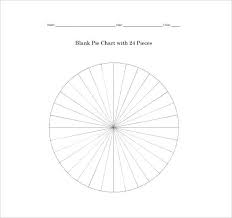 Blank Pie Chart 24 Pieces Bedowntowndaytona Com