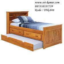 Deretan tempat tidur berikut ini punya desain yang antimainstream dan kocak banget. Desain Tempat Tidur Anak Jati Dipan Ukuran Bed 90x200 Twin Captains Bed Bunk Beds With Drawers Bedding Inspiration