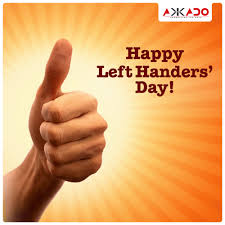 Just the day to do everything with your left hand. Three Cheers To All The Left Handers Happy Left Handers Day Akkado Connectingthedots Happy Left Handers Day Happy Left Handed