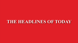 The Headlines Of Today Headlinesoftodaynews - Profile Pinterest