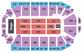 1stbank Center Seating Chart Broomfield