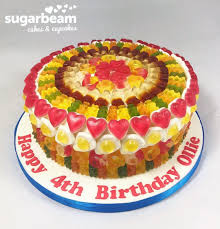 Pin By Sugarbeam Cakes On Birthday Cakes In 2020 Sweet Birthday Cake Haribo Birthday Cake Cake