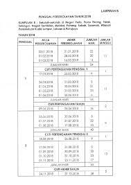 Kalendar perincian senarai tarikh cuti umum di malaysia hari kelepasan am negeri dan persekutuan serta takwim persekolahan kpm. 2018 School Term Holidays And School Festive Holidays Home Is Where My Heart Is