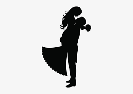 Budget wedding wedding planning wedding prep photo wedding invitations wedding invitation message. Silhouette Pictures Silhouette Clip Art Wedding Silhouette Bride And Groom Png Transparent Png 304x500 Free Download On Nicepng