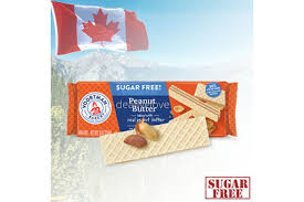 Voortman Sugar Free Strawberry Wafers 255g