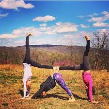 Short on compassion and unconditional love? Three People Yoga Acro Yoga Poses Yoga Challenge Poses Yoga Poses For Two