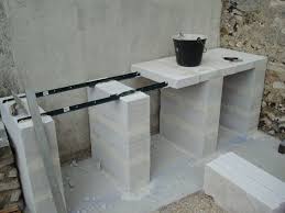 Construction D Un Barbecue Sur Mesure Renaud Le Bricolo Over Blog Com Construire Un Barbecue Cuisine Exterieure Motif De Cuisine En Plein Air