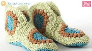 This is my baby simple stripe granny slippers knitting pattern. Crochet Granny Slippers Pattern The Crochet Crowd