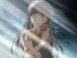 I Absolutely Love This Moment Between Kyo And Tohru. Kyo Asks Her About Her  Mom Because He Knows That She Lights Up Everytime She Talks About Her. His  Face Shows That He'S