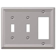 May 30, 2021 · welcome to the smithtown home depot in commack, ny. Brushed Nickel Amerelle Amertac 149tdbn Chelsea Steel Single Toggle Single Duplex Wallplate Cutters Industrial Scientific Urbytus Com
