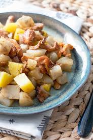 Poelee De Topinambours Et Champignons Topinambour Recette Cuisine Vegetarienne Recettes De Cuisine