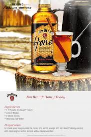 Celebrate National Hot Toddy Day January 11th With This Take On A Classic Pair Warm Jim Beam Honey With Cloves And A Toddy Hot Toddies Recipe Honey Cocktail