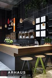 Great Kitchen Lighting Ideas From Et2 Arhaus Collection Brandlighting Cafe Interior Design Cafe Interior Interior Design Kitchen
