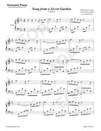 See full list on musicnotes.com Song From A Secret Garden Secret Garden Free Piano Sheet Music Piano Chords