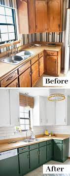 Two Tone Kitchen For 125 Budget Kitchen Remodel Diy Kitchen Renovation Kitchen Renovation