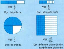 Lý thuyết ôn tập: Khái niệm về phân số | SGK Toán lớp 5