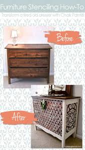 Check spelling or type a new query. How To Stencil Wood Furniture With Chalk Paint Decorative Paint Royal Design Studio Stencils