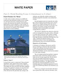 Metal Roofing From A Aluminum To Z Zinc Paint Finishes