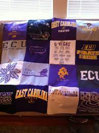 Ecu Tshirt Quilt In Progress Ecu Pirates Ecu East Carolina Pirates