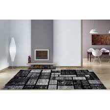 This area rug is made from fine polypropylene fibers with a jute backing. Persian Rugs 1007 Gray Abstract Modern Area Rug 8x10 Walmart Com Walmart Com