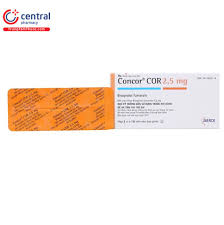 Thuốc Concor Cor 2 5mg Bisoprolol Thuốc điều Trị Suy Tim