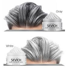 Temporary Hair Color Wax For Men And Women One Time Molding Paste Dye Cream Hair Gel Temporary Hair Dye Grey Hair Dye Temporary Hair Color