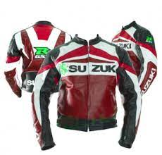 Arrow Suzuki Maroon Padded Biker Racing Leather Jacket 89ygg Motorcycle Jacket Leather Motorcycle Jacket Blue Leather Jacket