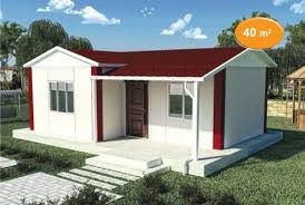 Surat Prefabrik Adli Kullanicinin 40m Prefabrik Ev Modeli Panosundaki Pin Modern Evler