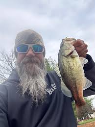 Fishing at Indian Lake with Bam Chartreuse and White Bait