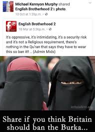 The burka because it's your fault men can't control themselves. The Tories Reinstated A Councillor Who Posted Anti Muslim Memes And Now He S Shared An Abusive Post About Diane Abbott