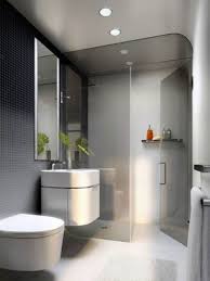 Metal accents are timelessly modern ideas. Small Contemporary Bathroom Design Novocom Top
