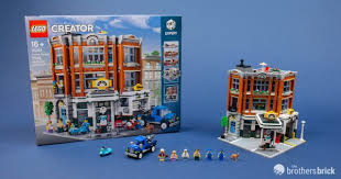 Lego Creator Expert 10264 Corner Garage Review The Brothers Brick Lego Architecture Lego Creator Lego