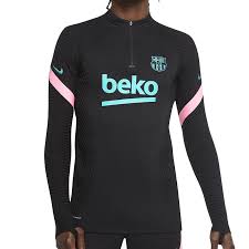 Ya tienes disponible la nueva camiseta del barcelona 2020/2021 para que animes a tu equipo con la segunda equipación vuelve a ser negra, después de casi una década. Sudadera Nike Barcelona Entreno Ucl 2021 Vaporknit Futbolmania