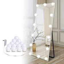 It'll cost you roughly $300 to start a diy magic mirror from scratch, but you can easily cut costs and get it down to. Hollywood Diy Led Vanity Lights Strip Kit With 14 Dimmable Light Bulbs For Dressing Mirror Makeup Table Mirror Plug In Vanity Mirror Lights With Power Supply White No Mirror Included