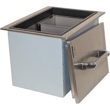 Check spelling or type a new query. Lion Stainless Steel Drop In Ice Bin With Condiment Tray Bbqguys Outdoor Kitchen Bbq Island Ice Bin